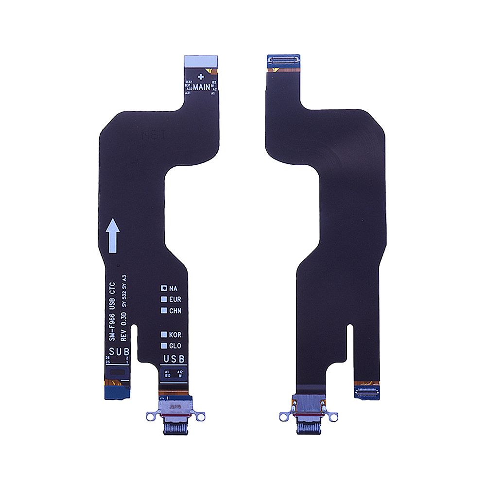 Nappe / Connecteur de charge + Nappe Principale Samsung Galaxy Z Fold7 5G (F966B) Origine