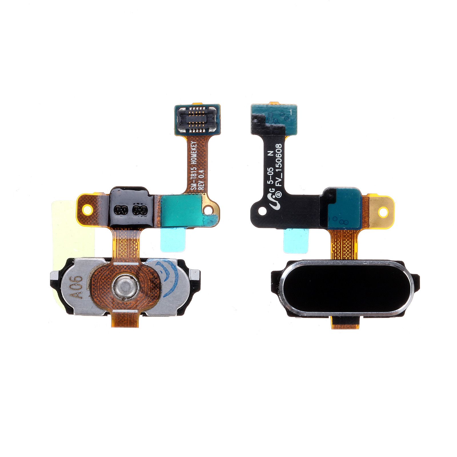Nappe HOME / Bouton Samsung Galaxy Tab S2 9.7 (T810/T815) Noir