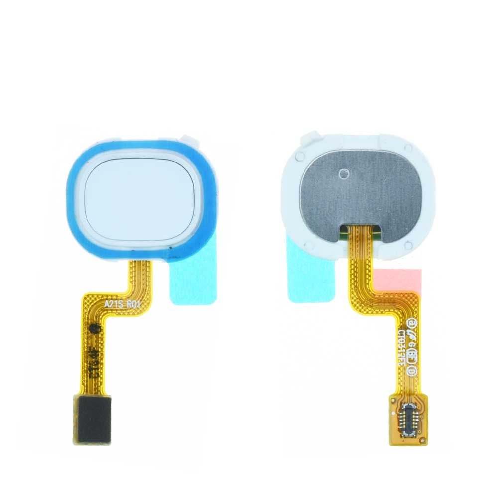 Nappe Lecteur d'empreintes Samsung Galaxy A21s 2020 (A217F) Blanc (PIEC)