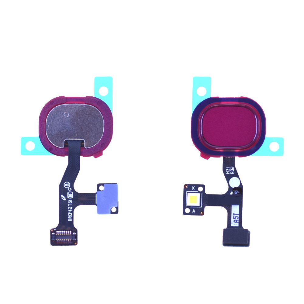Nappe Lecteur d'empreintes Samsung Galaxy M13 (M135F) GH96-13405C Rouge Origine