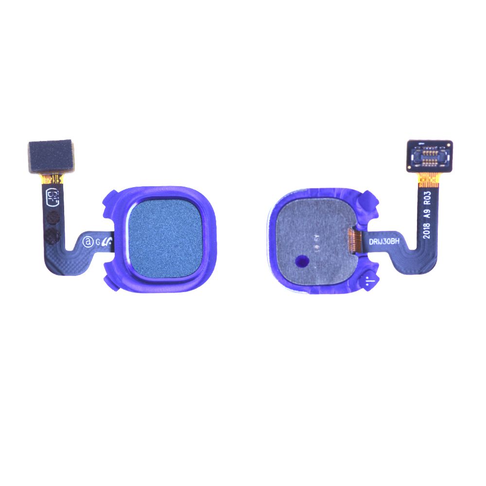 Nappe Lecteur d'empreintes Samsung Galaxy A9 2018 (A920F) GH96-12220C Bleu Origine