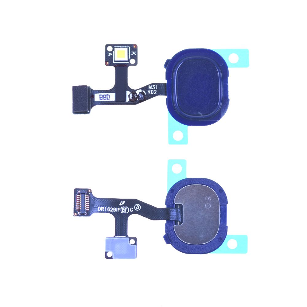 Nappe Lecteur d'empreintes Samsung Galaxy M31 (M315F) GH96-13405A Bleu Origine