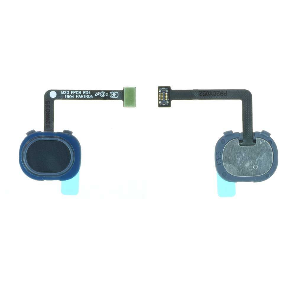 Nappe Lecteur d'Empreintes Samsung Galaxy M20 (M205F) / M30 (M305F) Noir