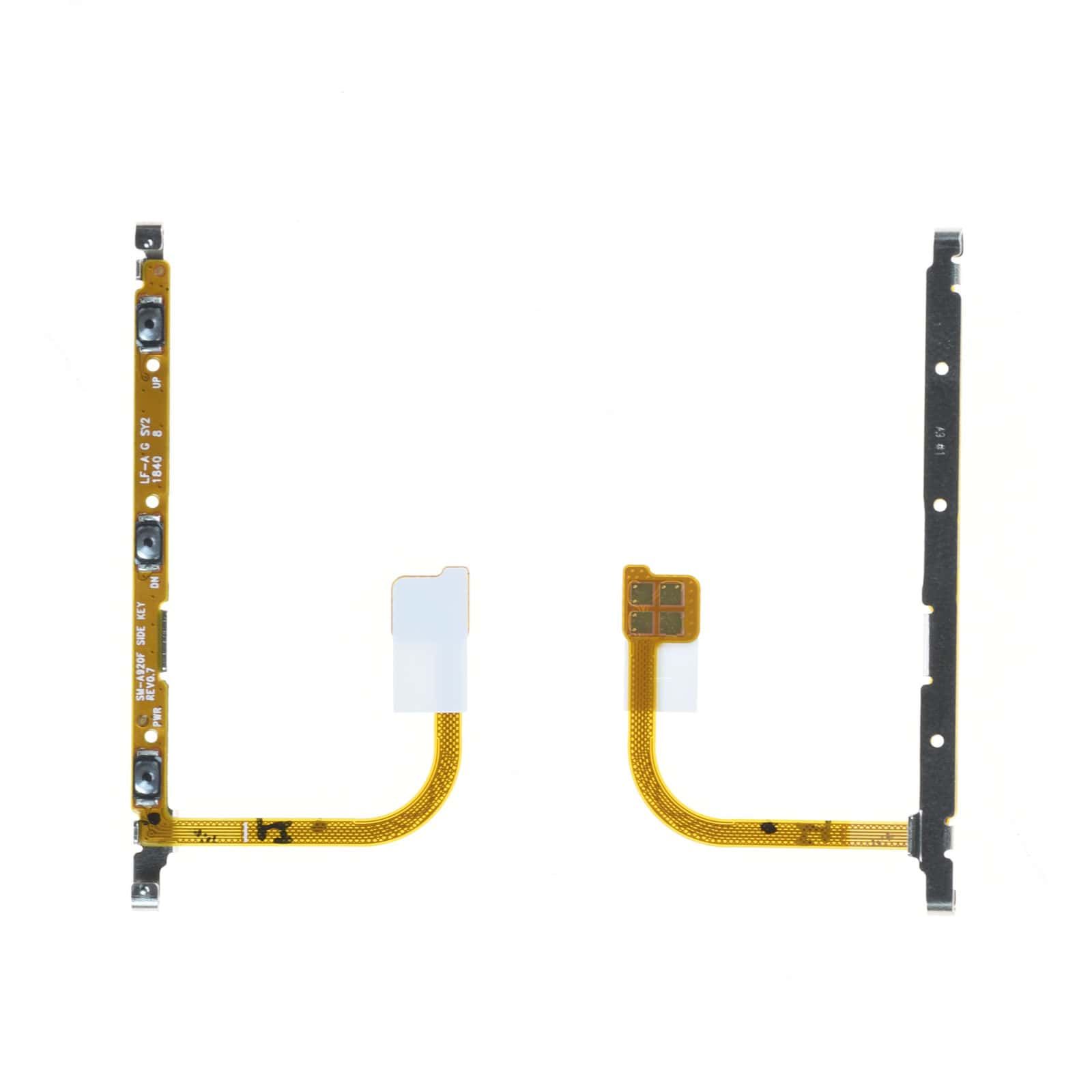 Nappe Power / Volume Samsung Galaxy A9 2018 (A920F) Noir