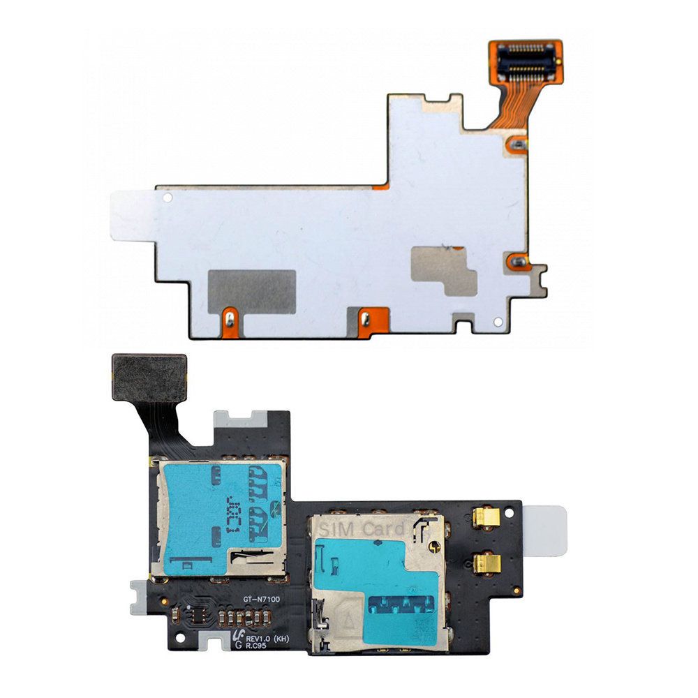 SAMSUNG Galaxy Note 2 N7100 Nappe Lecteur SIM