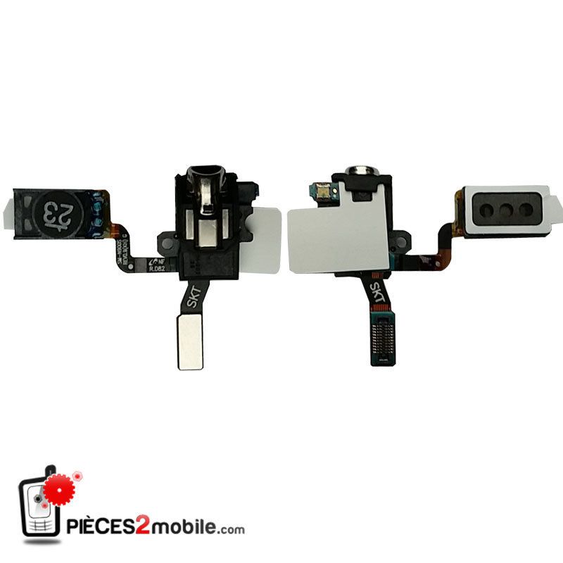 SAMSUNG GALAXY NOTE 3 NAPPE CONNECTEUR JACK KIT PIÉTON + ÉCOUTEUR INTERNE N9005