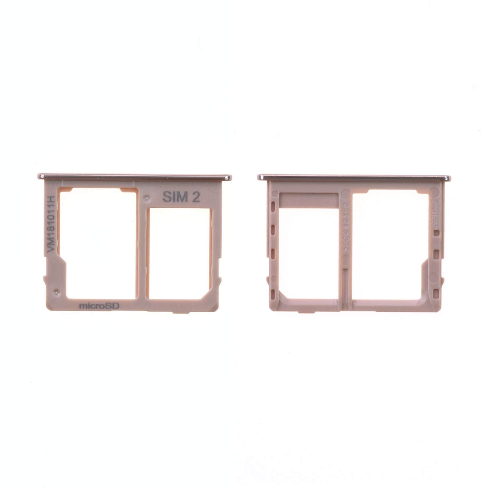 Tiroir SD / SIM 2 Samsung Galaxy J4+ (J415F) / J6+ (J610F) Or Origine