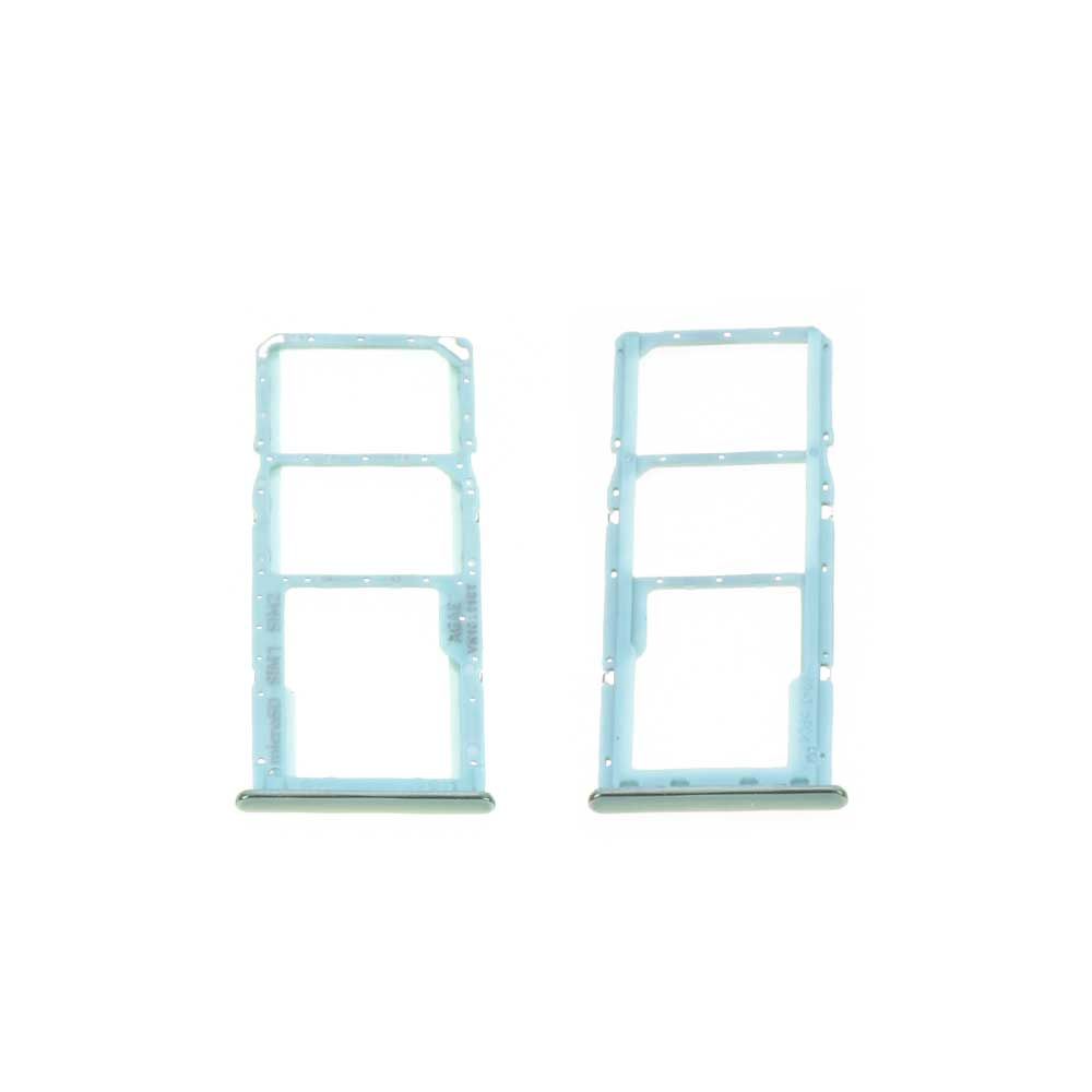 Tiroir SIM (Dual SIM) + SD Samsung Galaxy A71 (A715F) Bleu
