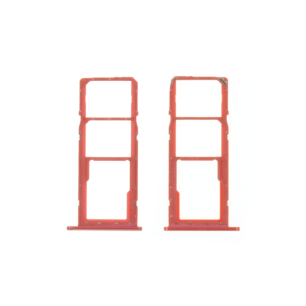 Tiroir SIM Samsung Galaxy A01 2020 (A015F) Rouge