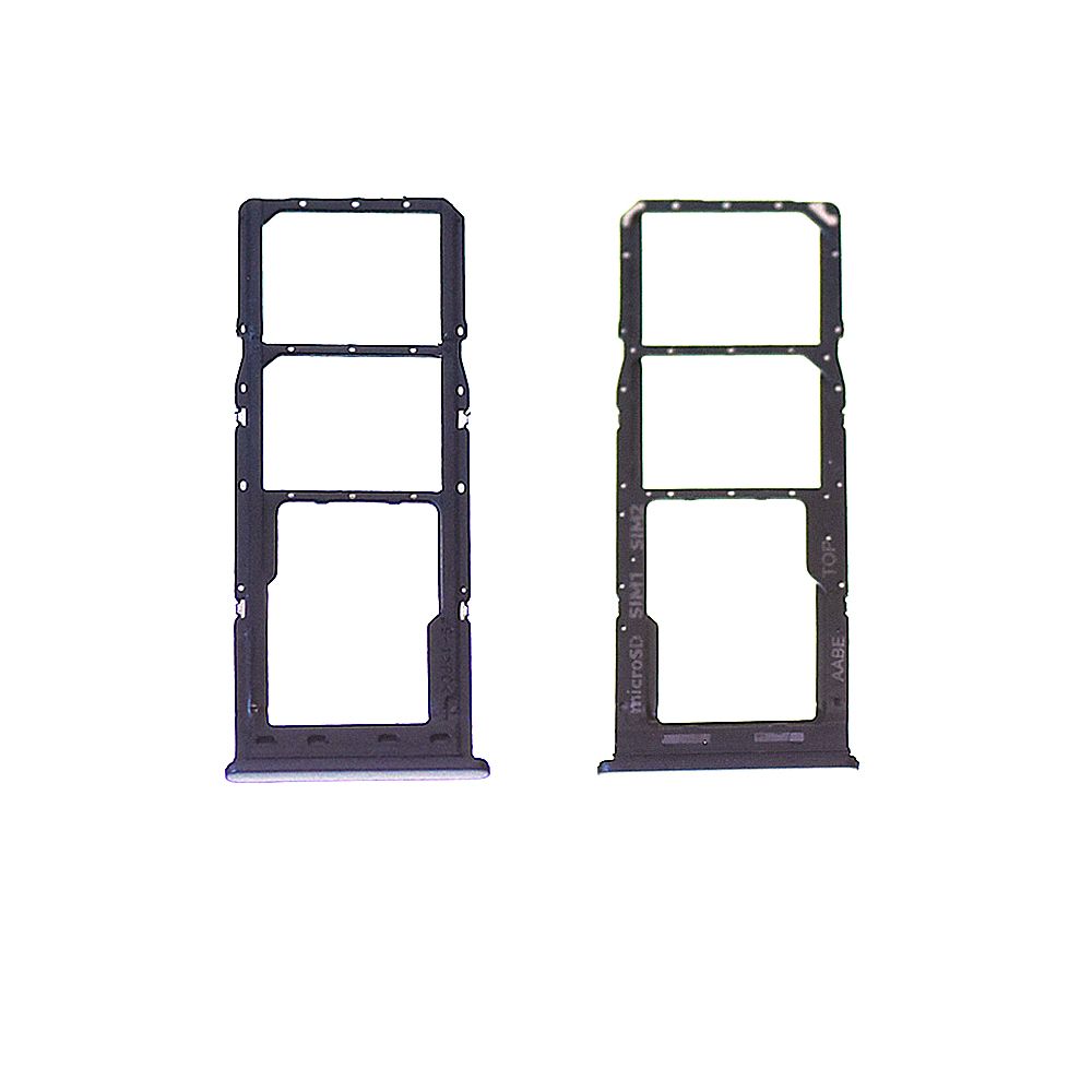 Tiroir Sim Samsung Galaxy A12s (A127F) Noir (PIEC)