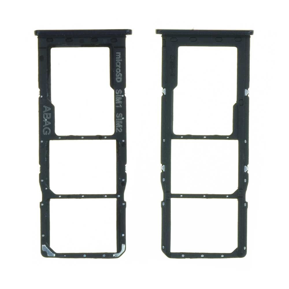 Tiroir Dual SIM / Micro SD Samsung Galaxy A21s 2020 (A217F) Noir