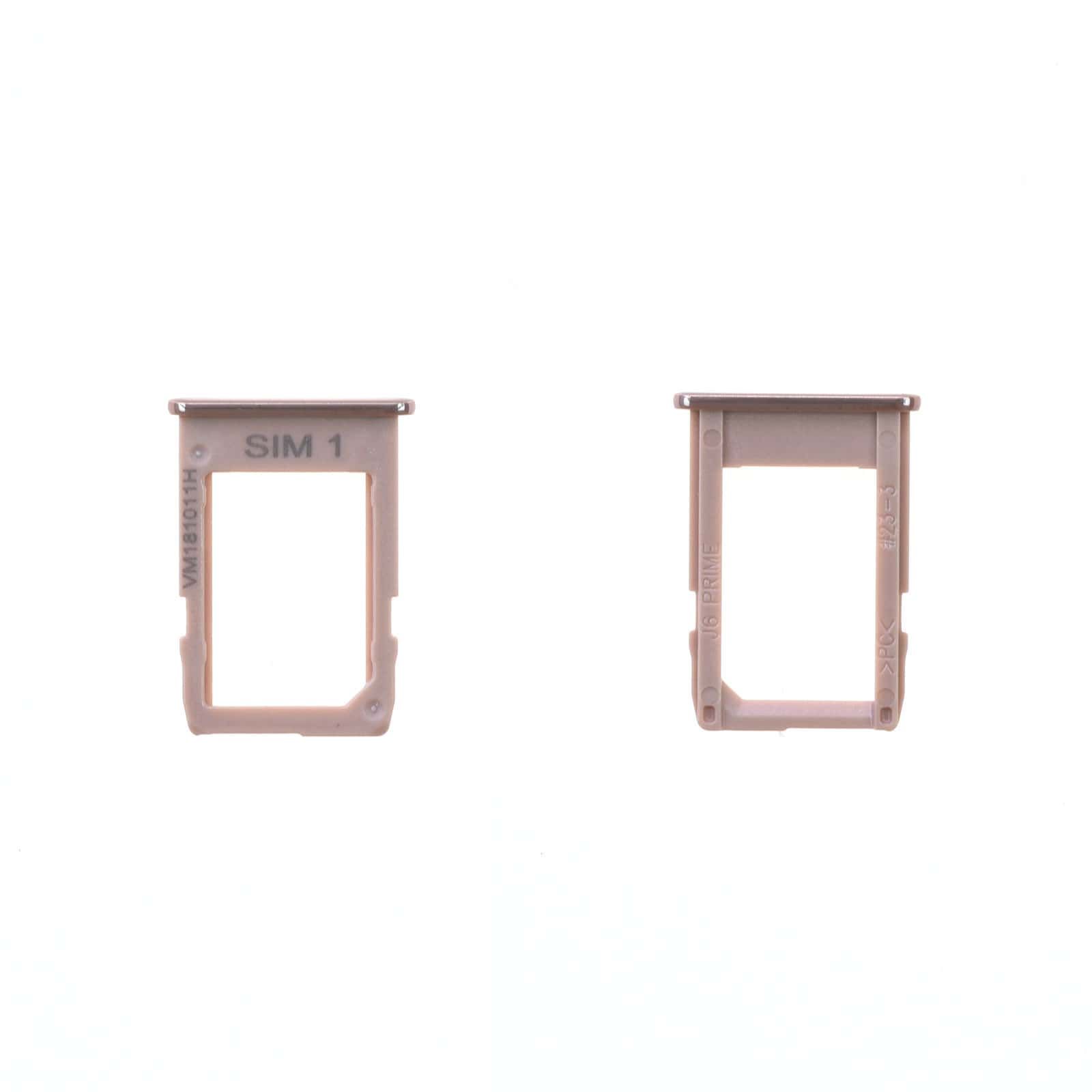 Tiroir SIM Samsung Galaxy J4+ (J415F) / J6+ (J610F) Or Origine