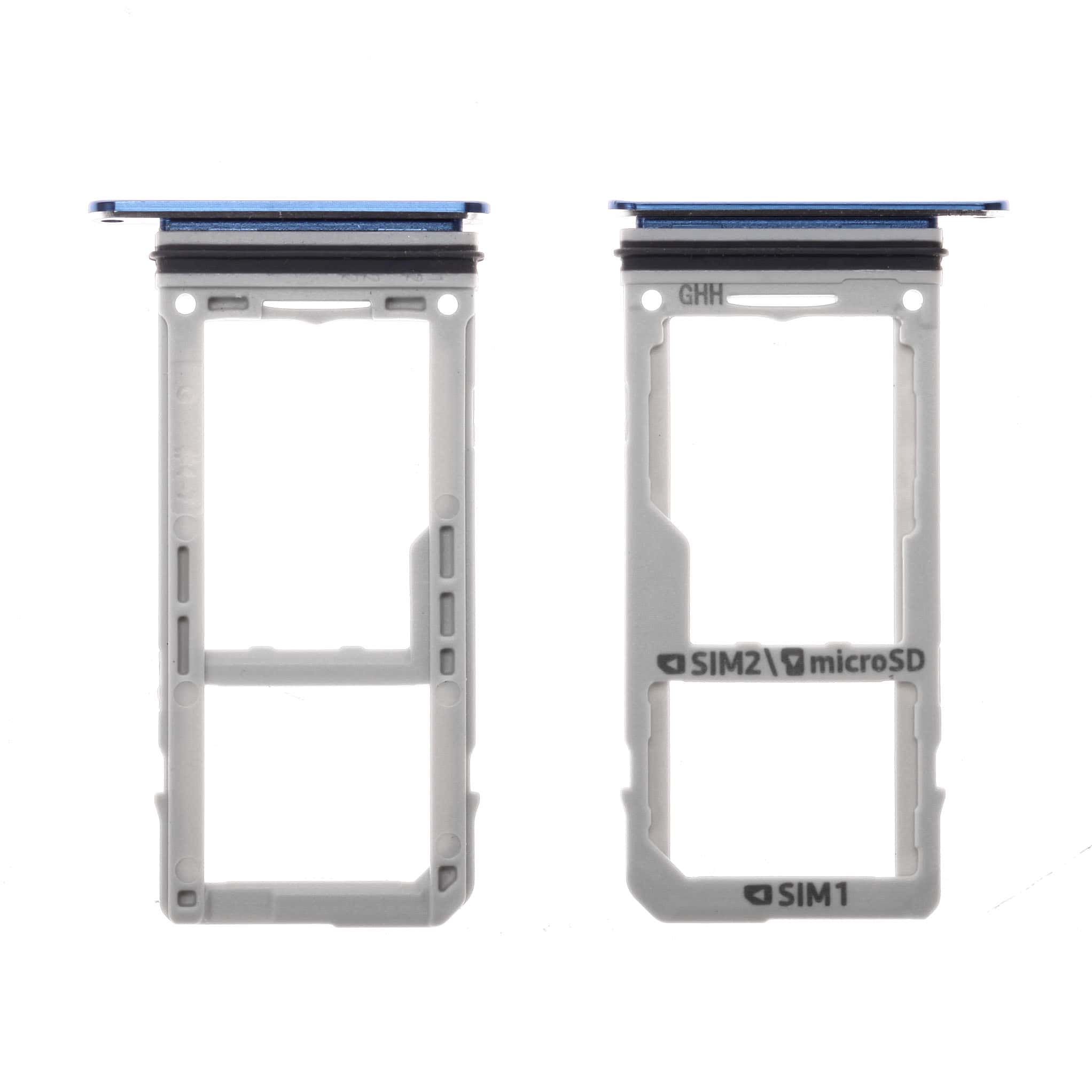 Tiroir SIM / SD (Double SIM) Samsung Galaxy Note 8 (N950F) Bleu