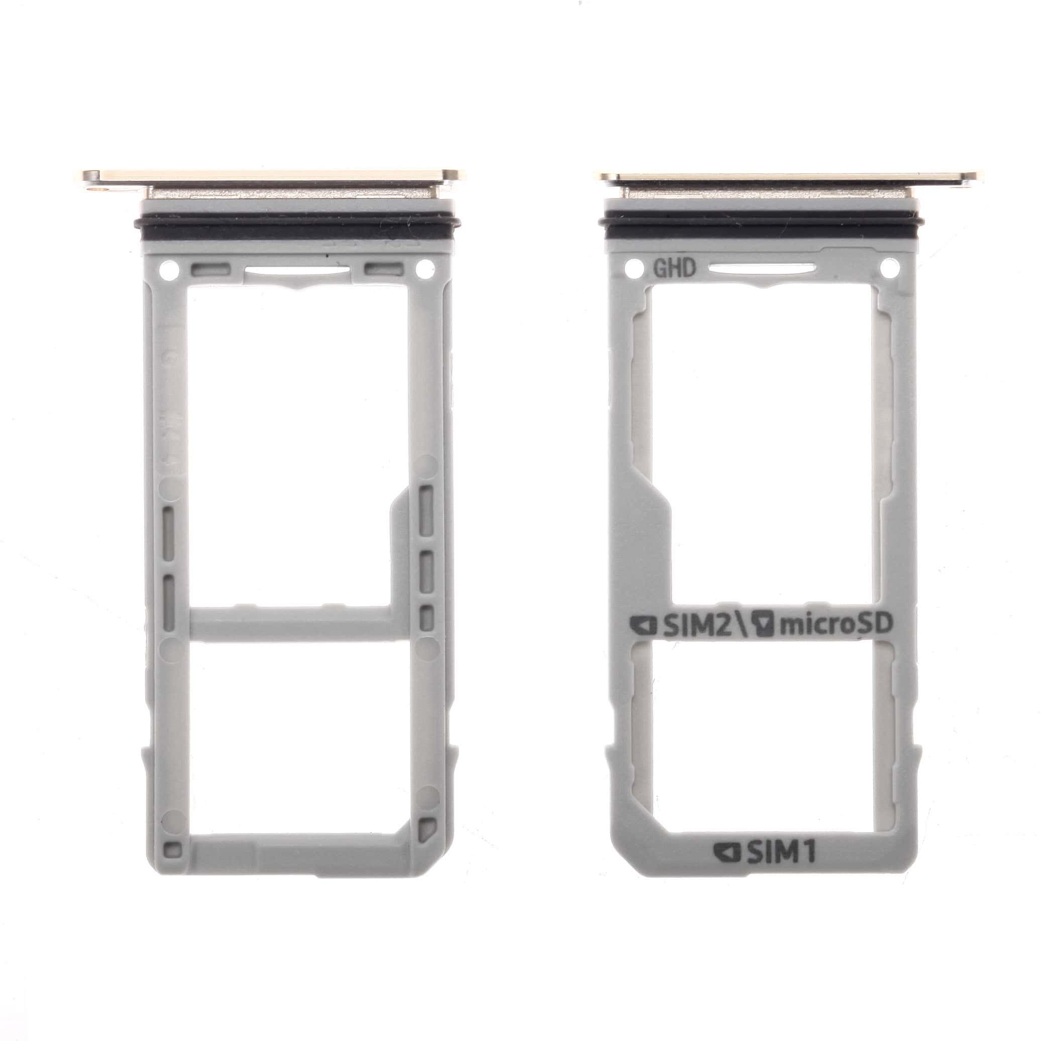 Tiroir SIM / SD (Double SIM) Samsung Galaxy Note 8 (N950F) Or