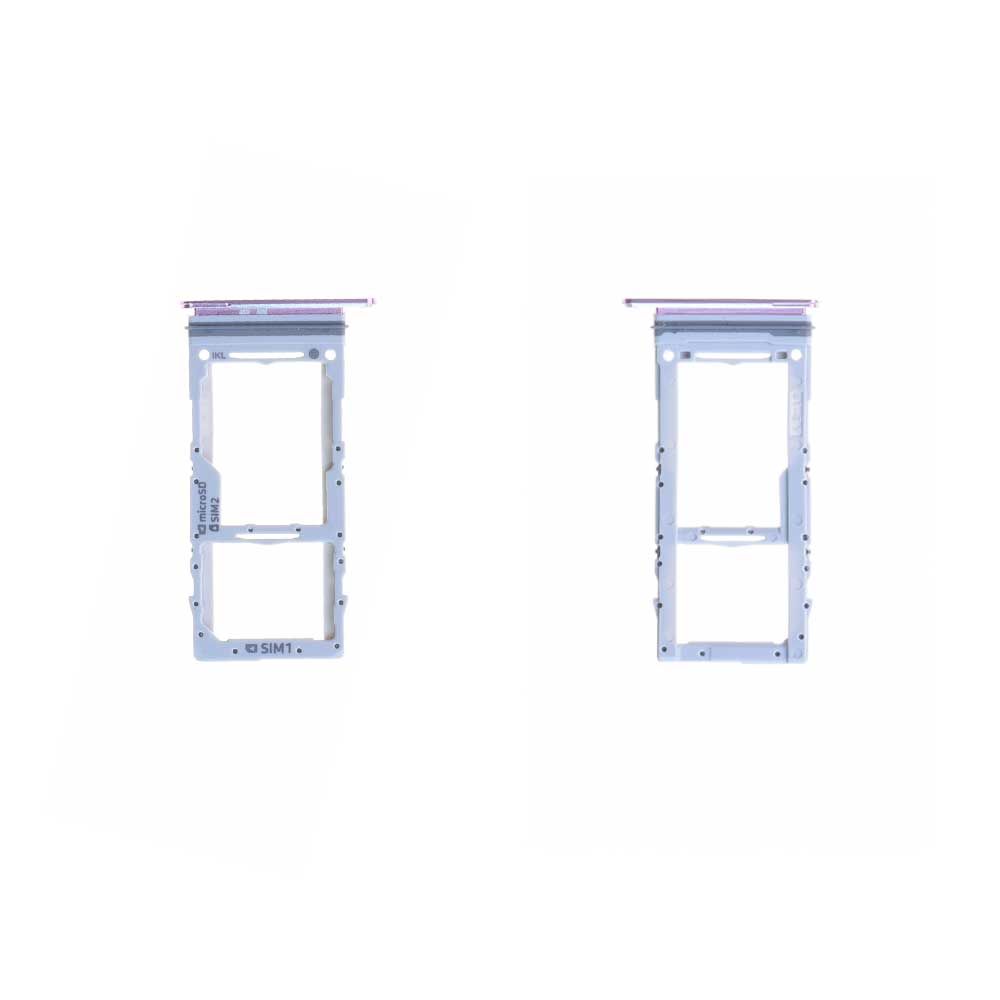 Tiroir SIM / SD (Double SIM) Samsung Galaxy S20 (G980F 4G / G981B 5G) Rose