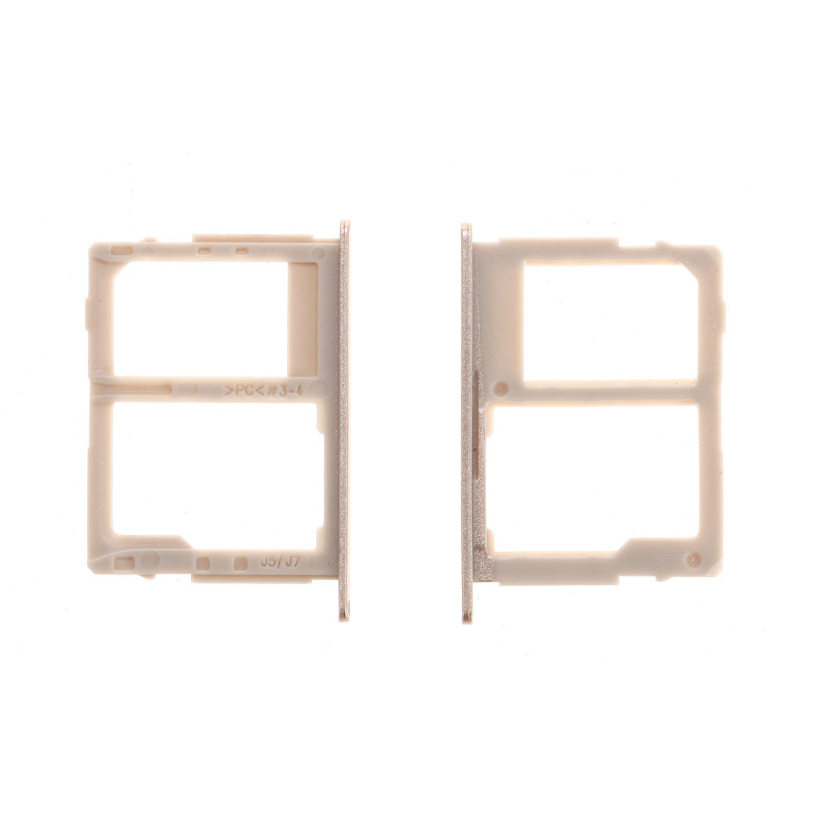 Tiroir SD / SIM 2 Samsung Galaxy J5 2017 (J530F) / J7 2017 (J730F) Or