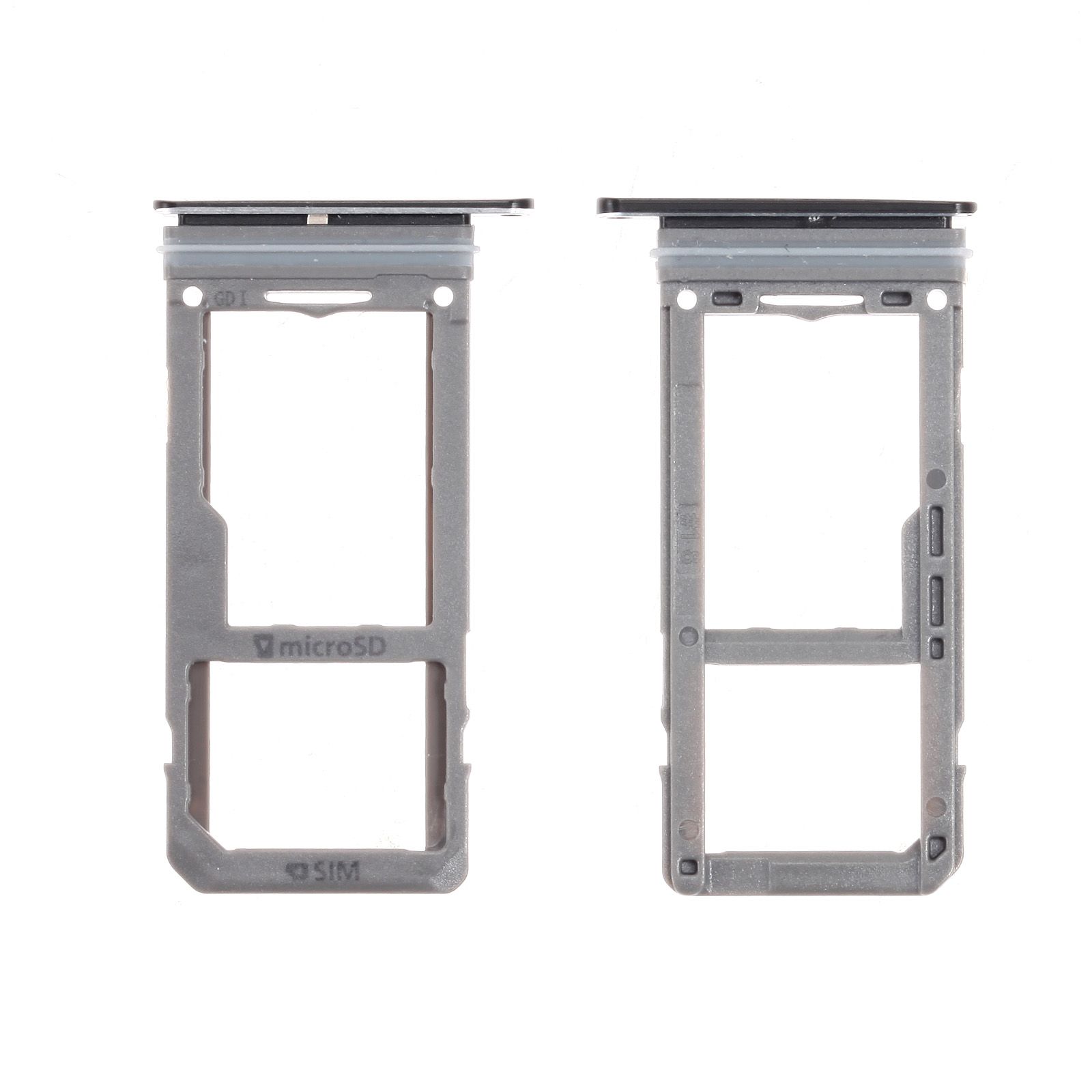 Tiroir SIM / SD Samsung Galaxy S8 (G950F) / S8+ (G955F) Noir Carbone