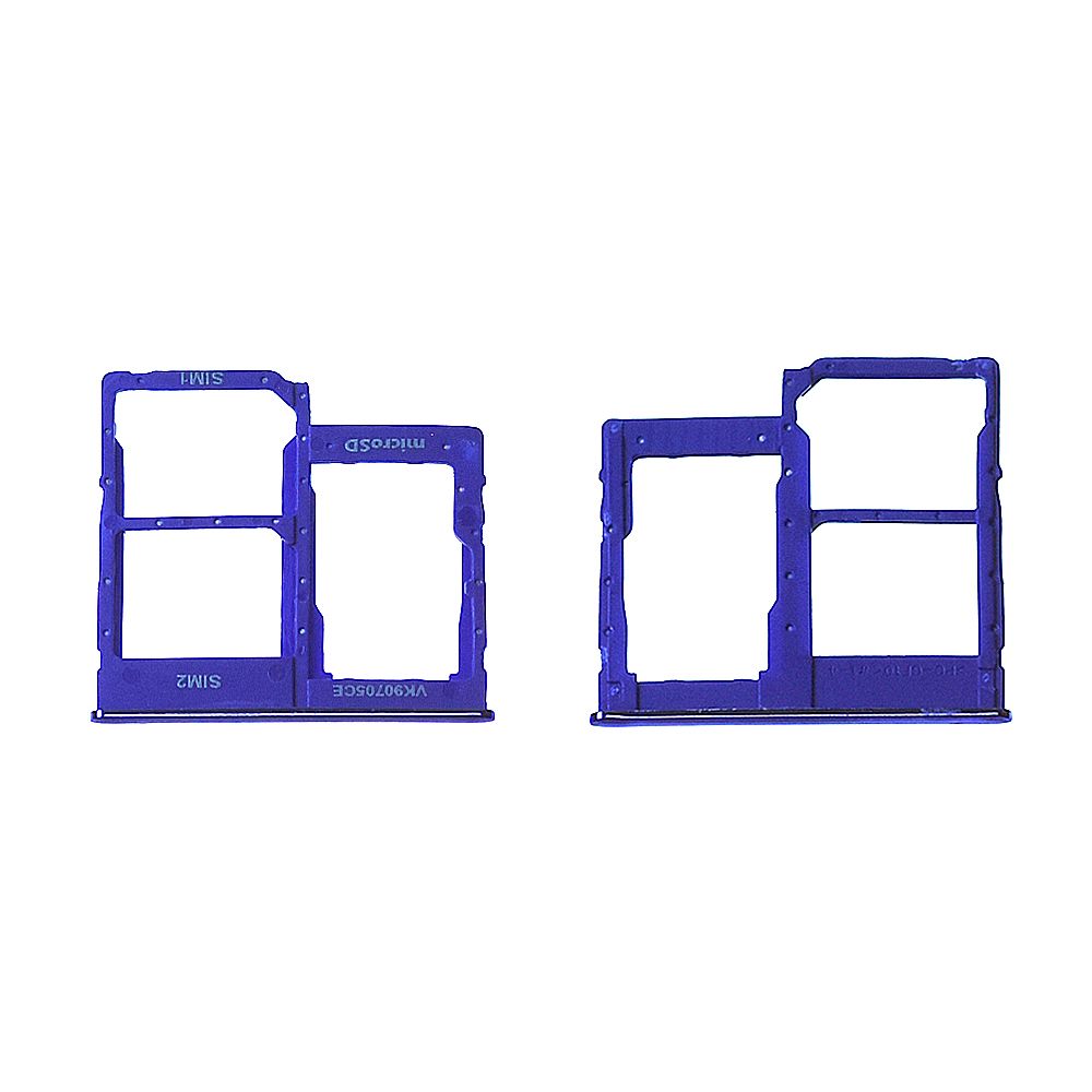 Tiroir SIM + SD + SIM 2 Samsung Galaxy A40 (A405F) Bleu (PIEC)