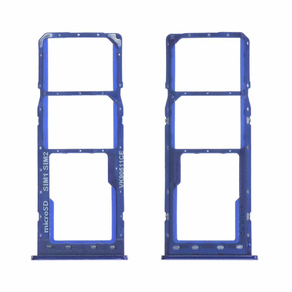 Tiroir SIM / SD / SIM 2 Samsung Galaxy A10 (A105F) Bleu