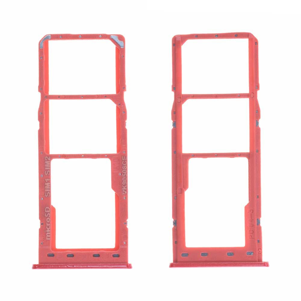 Tiroir SIM / SD / SIM 2 Samsung Galaxy A10 (A105F) Rouge