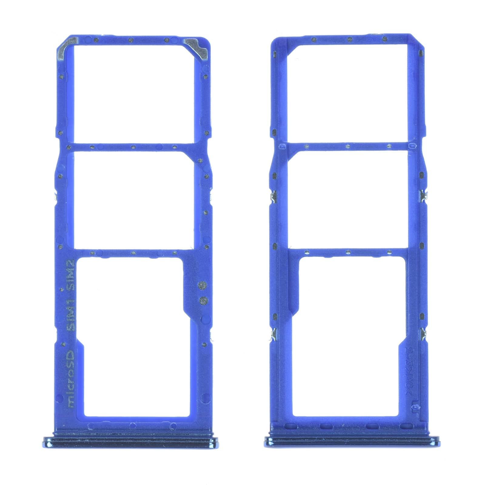 Tiroir SIM / SD / SIM 2 Samsung Galaxy A70 (A705F) Bleu Origine