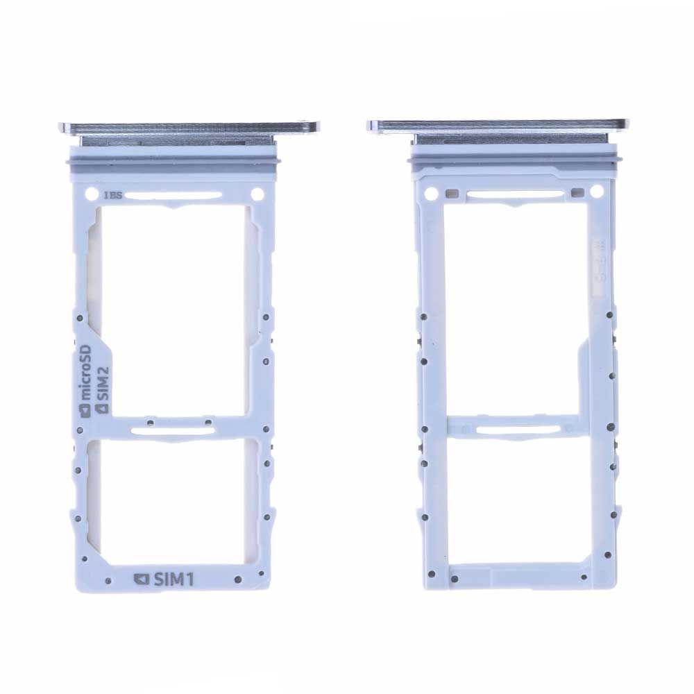 Tiroir SIM / SD / SIM 2 Samsung Galaxy Note 10+ (N975F) Argent Stellaire