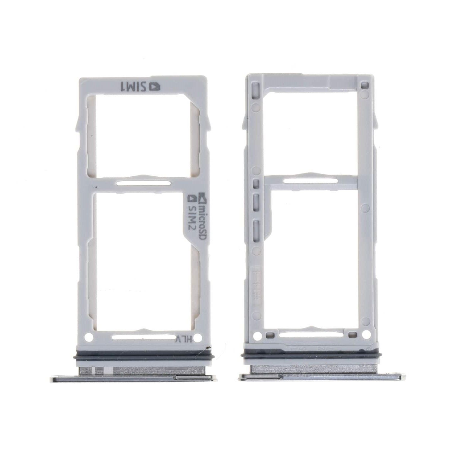 Tiroir SIM / SD / SIM 2 Samsung Galaxy S10 (G973F) / S10+ (G975F) Blanc Prisme