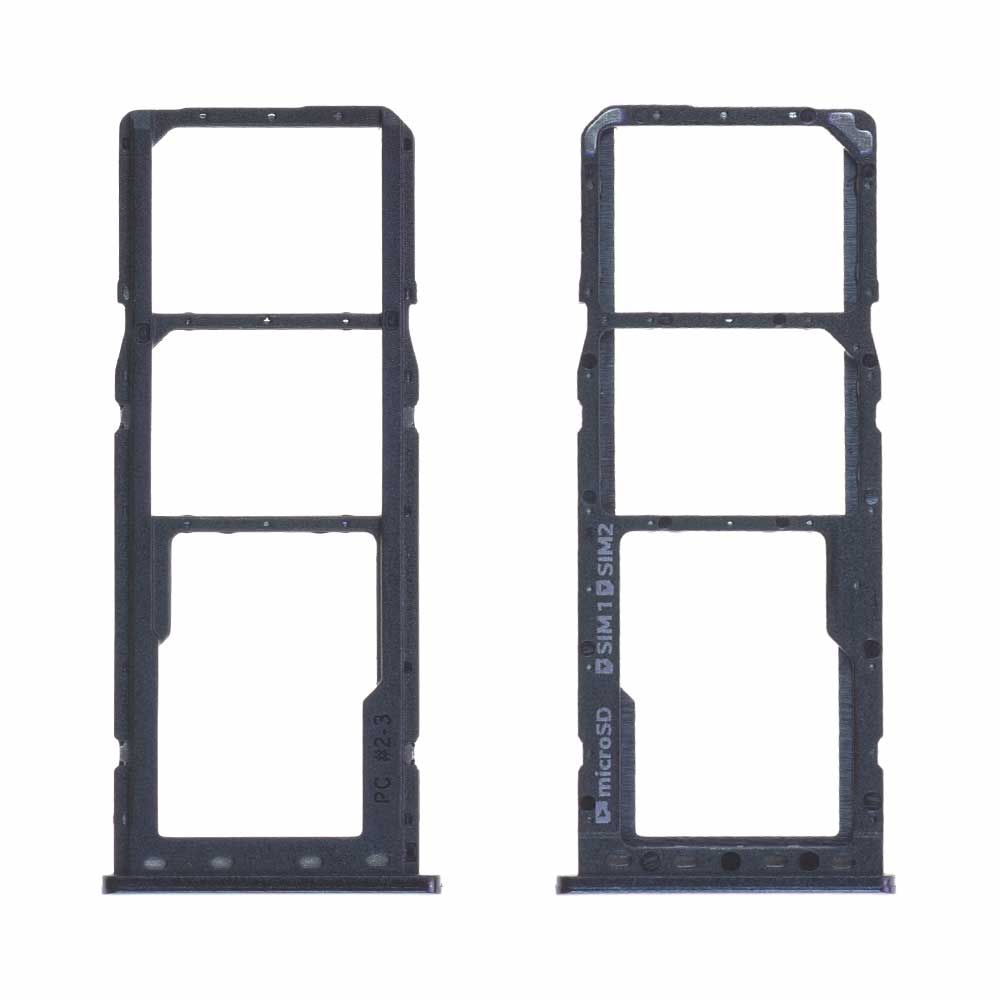 Tiroir SIM / SIM 2 / SD Samsung Galaxy M20 (M205F) Noir Charbon
