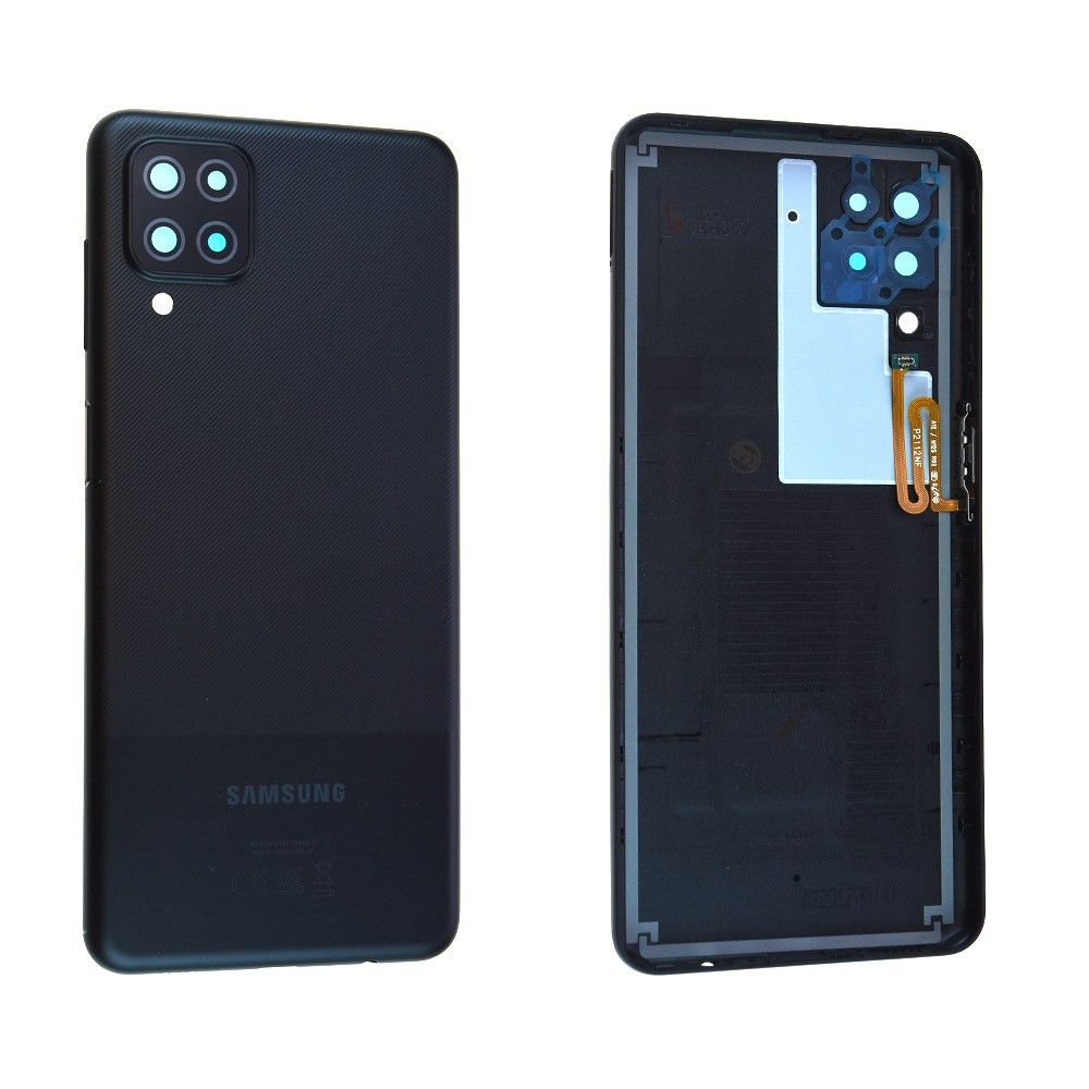 Vitre arrière Samsung A12 (A127F) Noir Origine