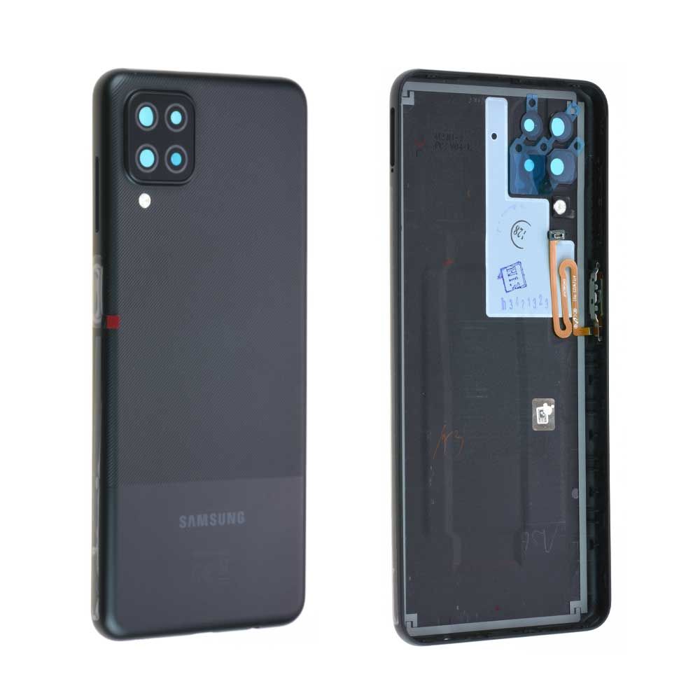 Coque Arrière Samsung Galaxy A12 2020 (A125) Noir Origine