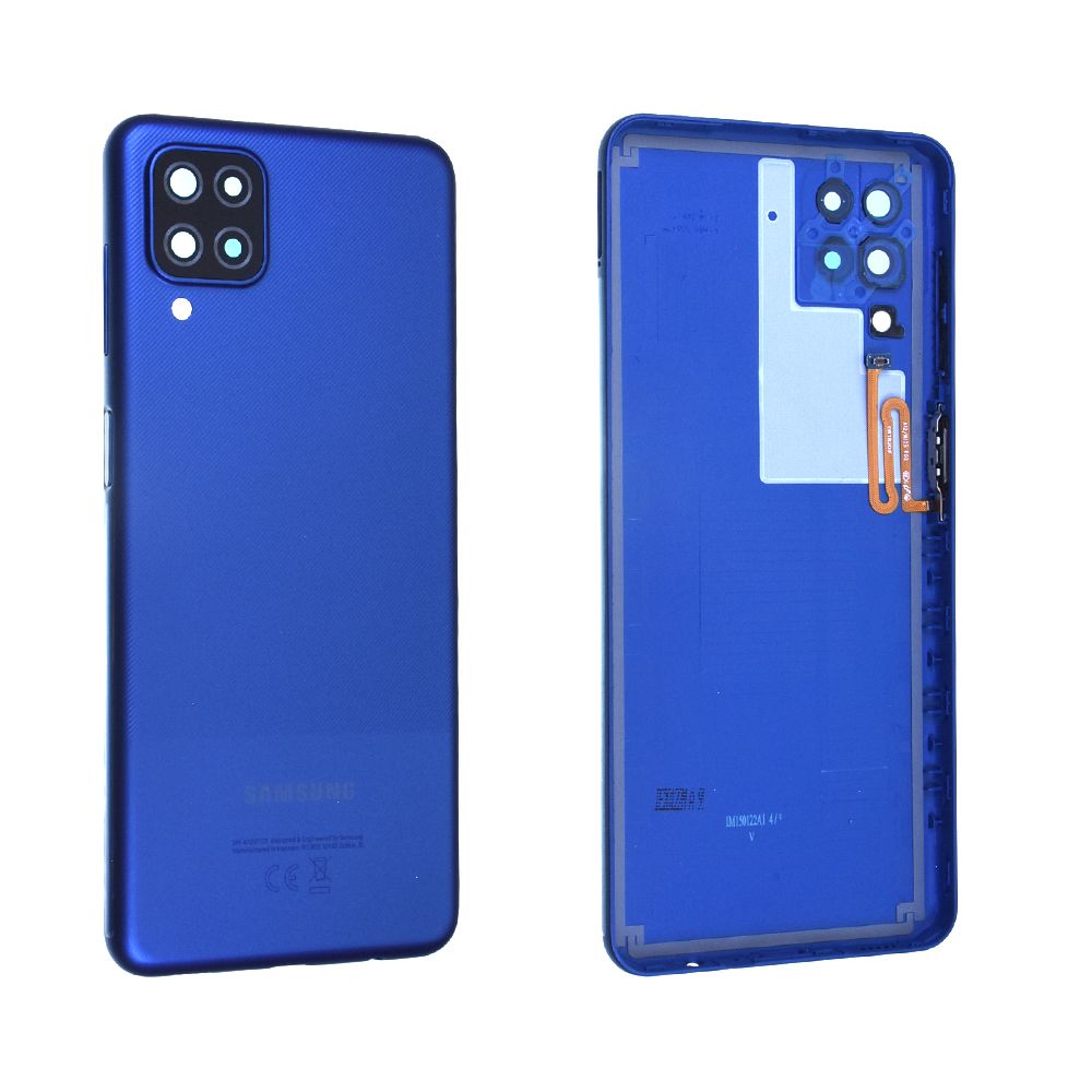 Vitre arrière Samsung Galaxy A12 (A125F) Bleu Origine