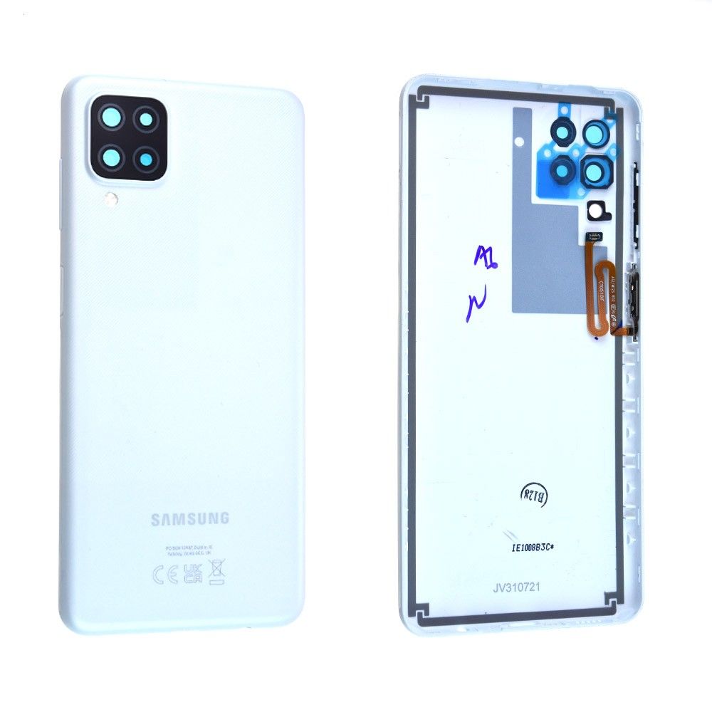 Vitre arrière Samsung Galaxy A12 (A127F) Blanc Origine