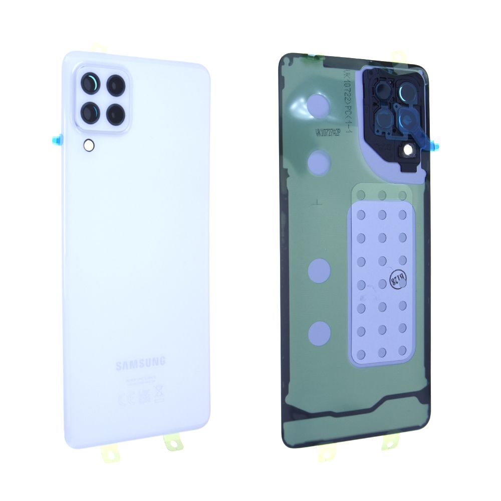 Vitre arrière Samsung Galaxy A22 4G (A225F) Blanc Origine