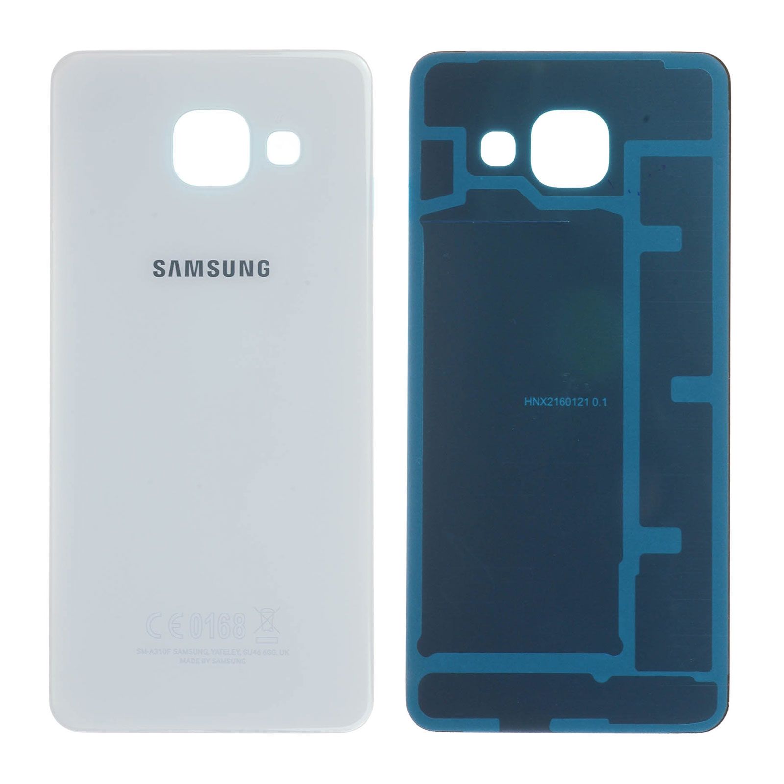 Vitre arrière Samsung Galaxy A3 2016 (A310F) Blanc Origine