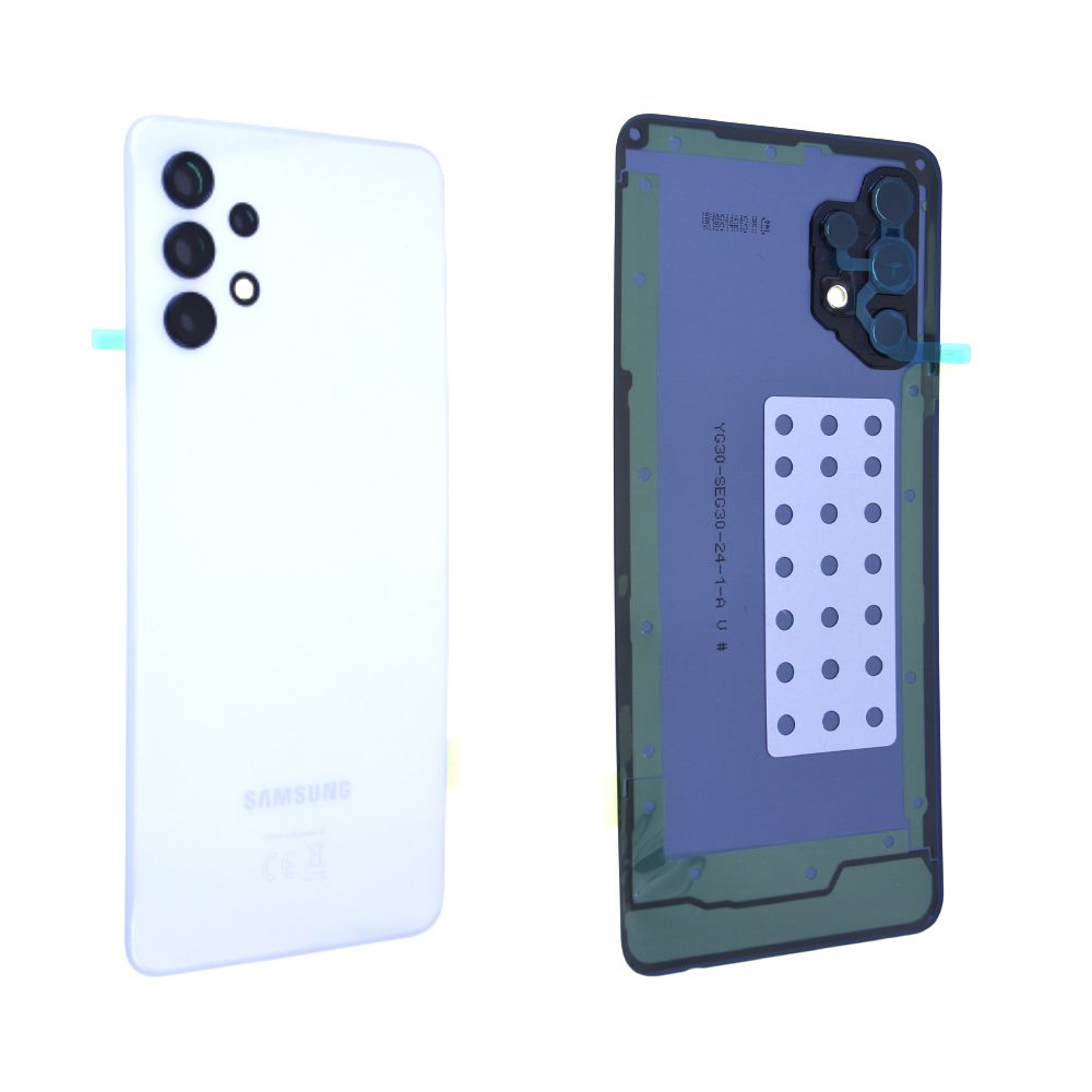 Vitre arrière Samsung Galaxy A32 4G (A325F) Blanc Origine