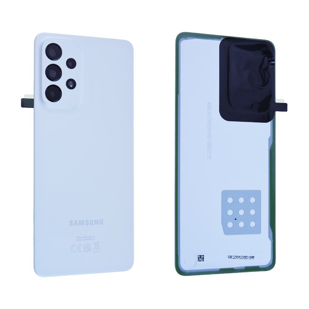 Vitre arrière Samsung Galaxy A33 5G (A336B)  Blanc Origine