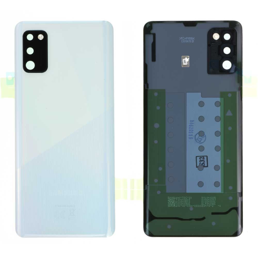 Vitre Arrière Samsung Galaxy A41 (A415F) Blanc Occasion Grade A