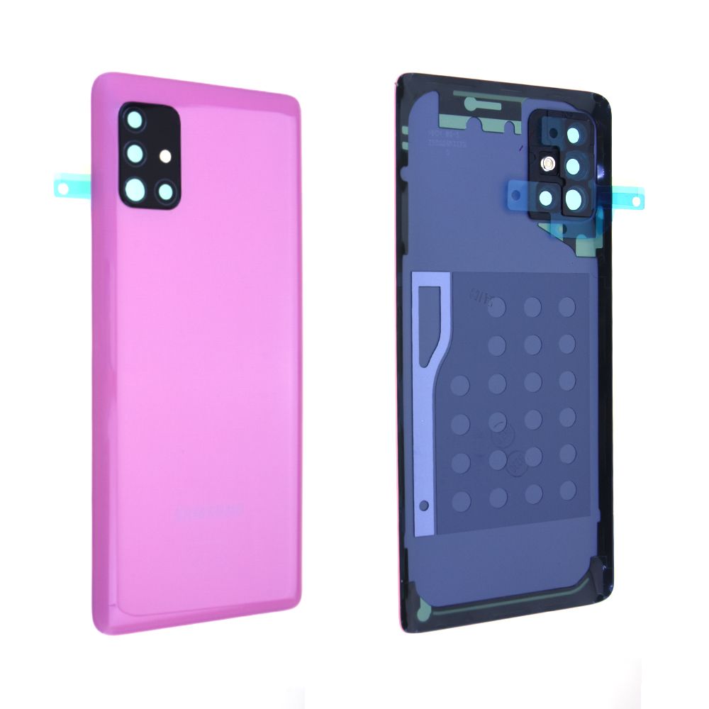 Vitre arrière Samsung Galaxy A51 5G (A516B) Rose Origine