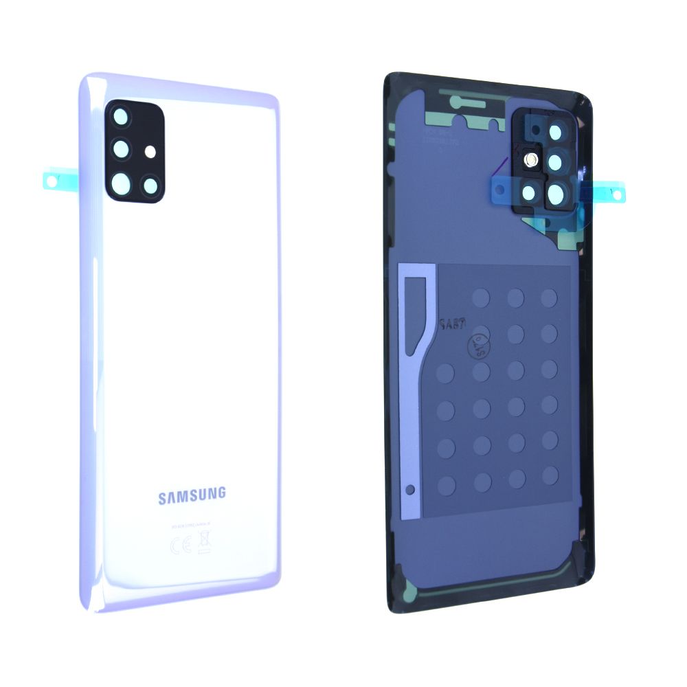 Vitre arrière Samsung Galaxy A51 5G (A516B) Blanc Origine