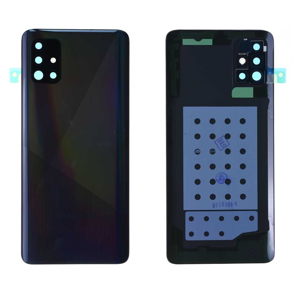 Vitre arrière Samsung Galaxy A51 (A515F) Noir GH82-21653B Origine