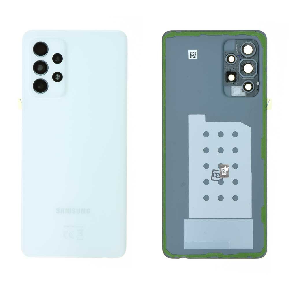 Vitre Arrière Samsung Galaxy A52 4G (A525F) / A52 5G (A526B) Blanc Origine