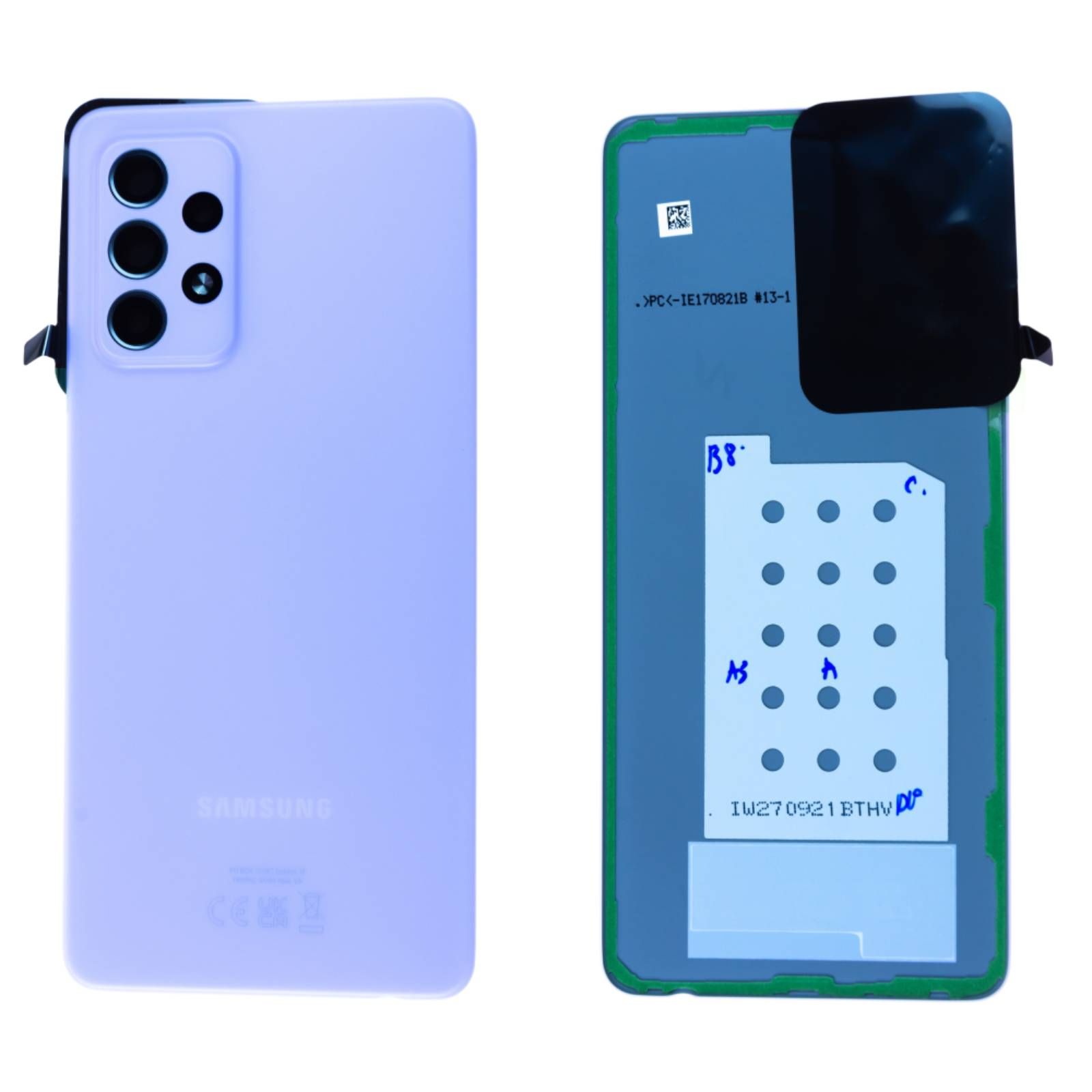 Vitre arrière Samsung Galaxy A52S 5G (A528B) GH82-26858C Violet Origine