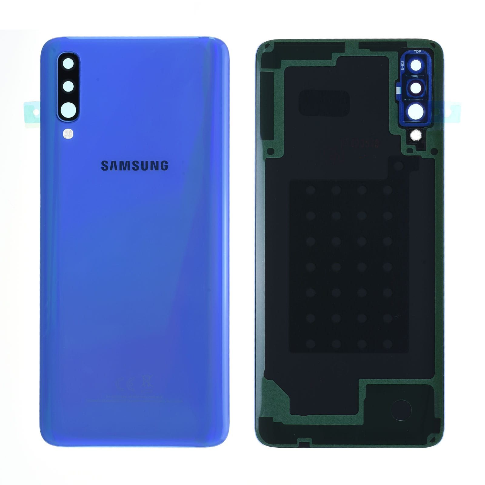 Vitre arrière Samsung Galaxy A70 (A705F) Bleu Origine