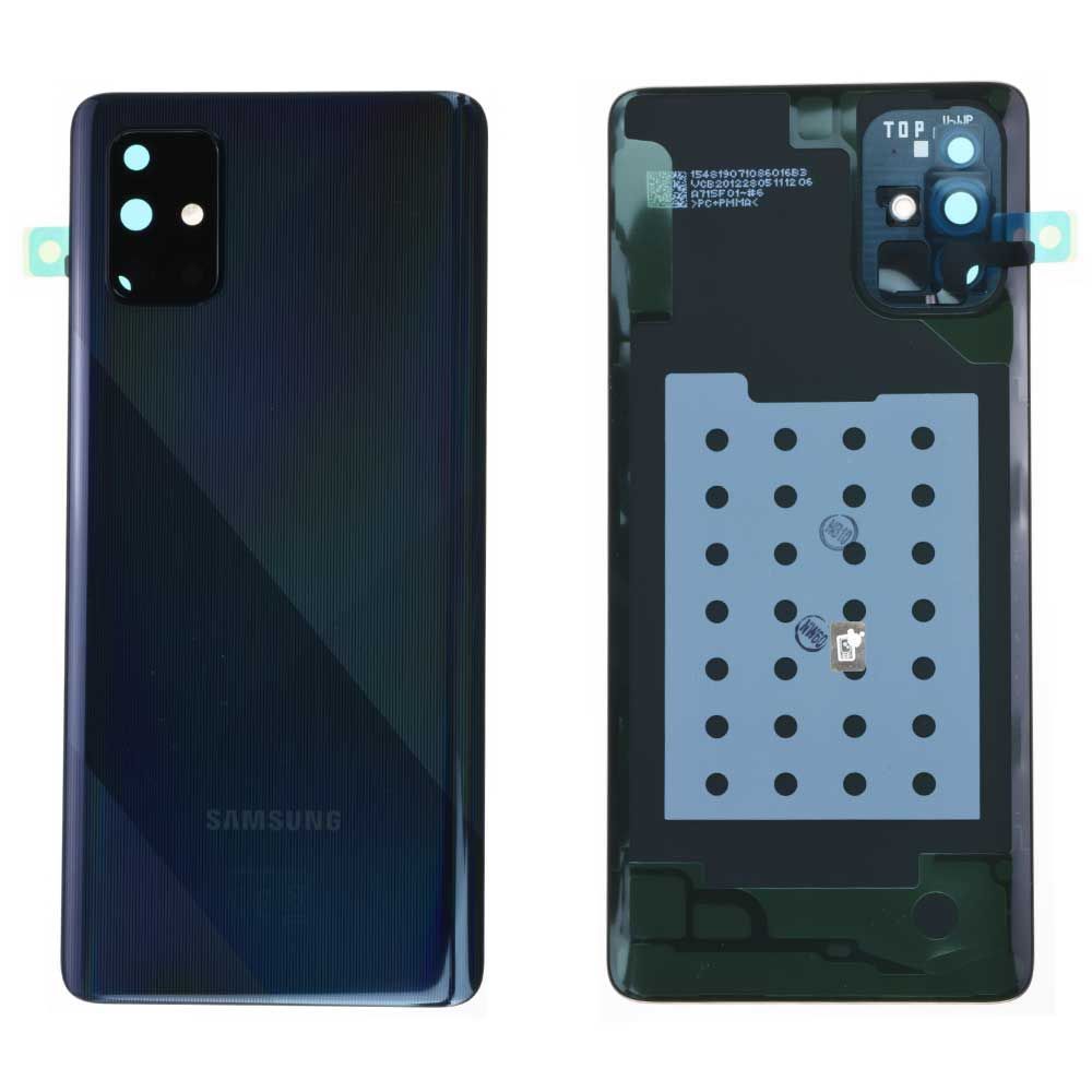 Vitre Arrière Samsung Galaxy A71 (A715F) Noir Occasion Grade A