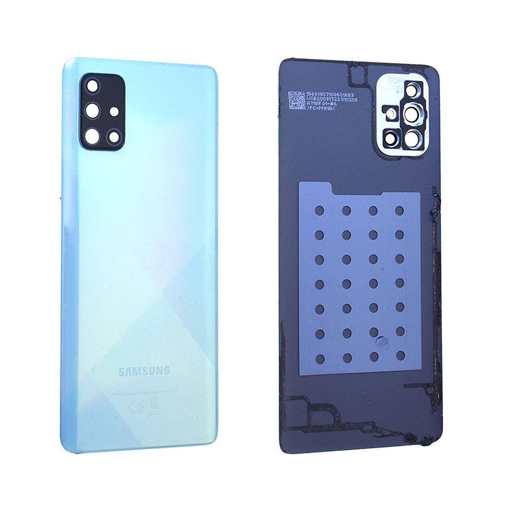 Vitre Arrière Samsung Galaxy A71 (A715F) Vert Occasion Grade A