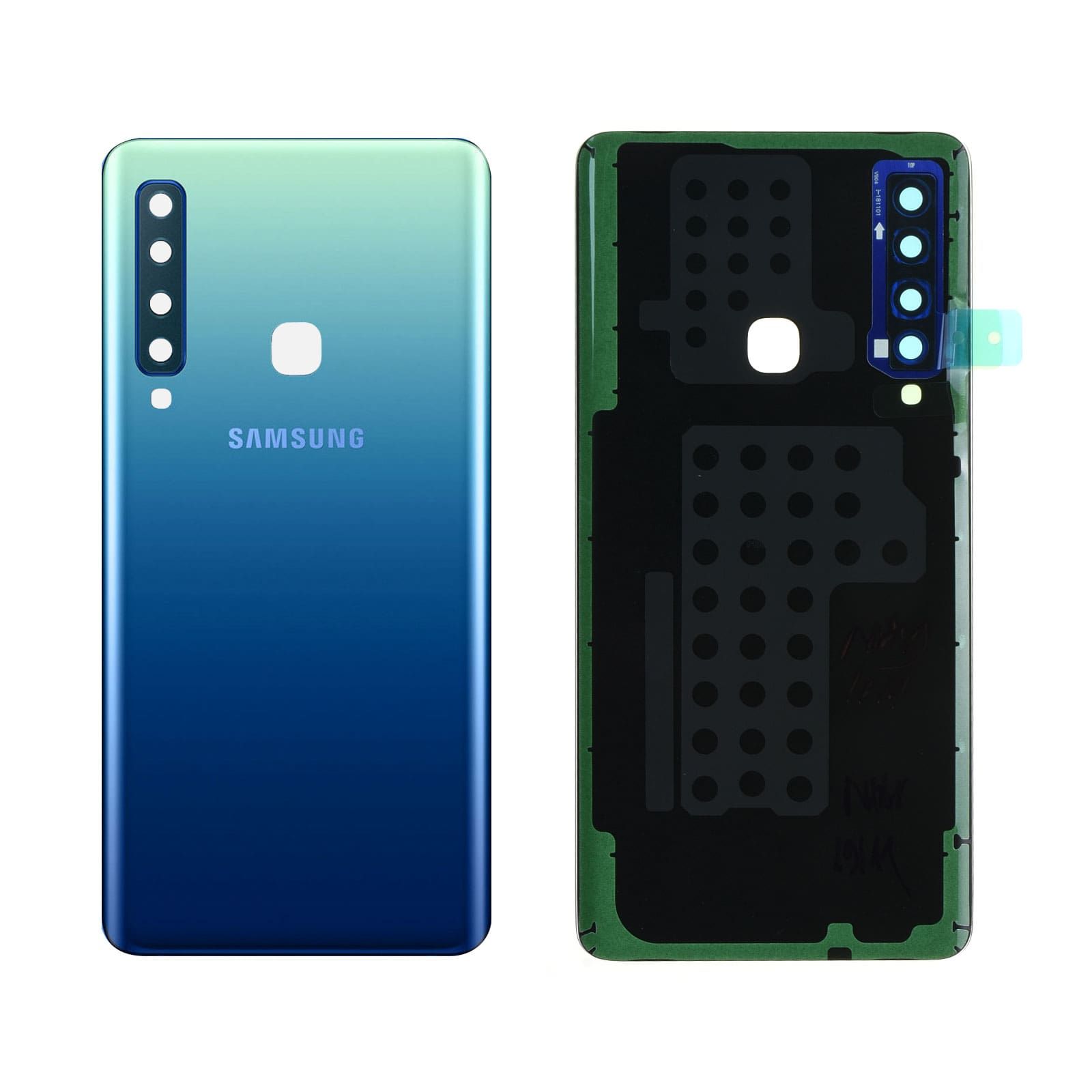 Vitre arrière Samsung Galaxy A9 2018 (A920F) Bleu Origine