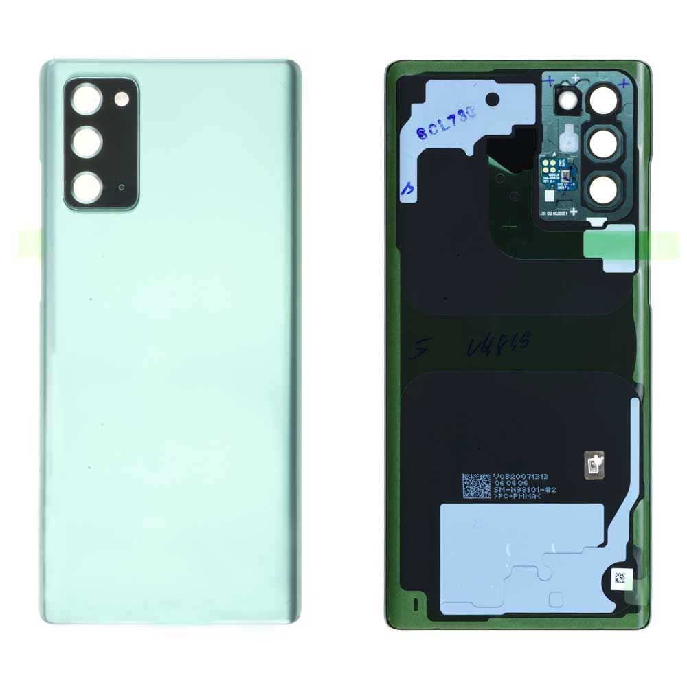 Vitre arrière Samsung Galaxy Note 20 5G (N980F / N981F) Vert Origine