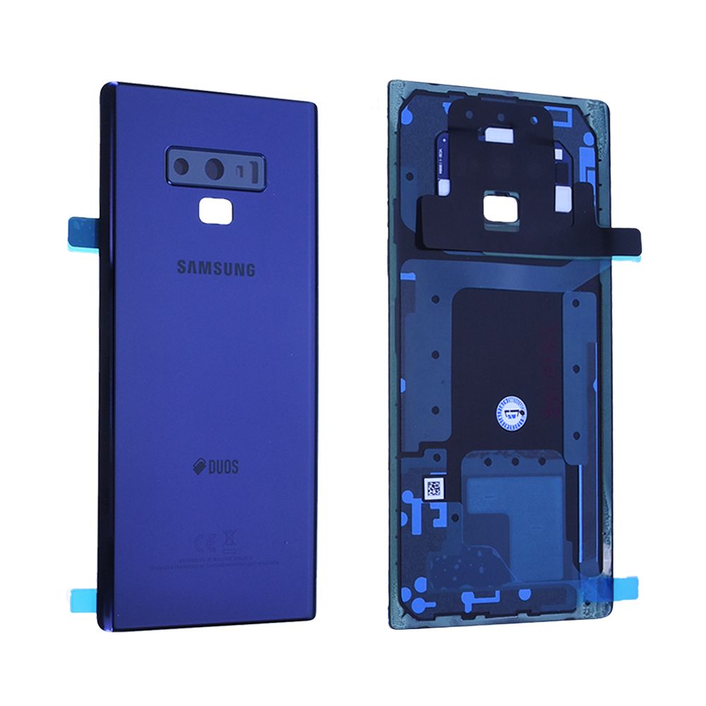 Vitre Arrière Samsung Galaxy Note 9 (N960F) (Duos) Bleu Origine