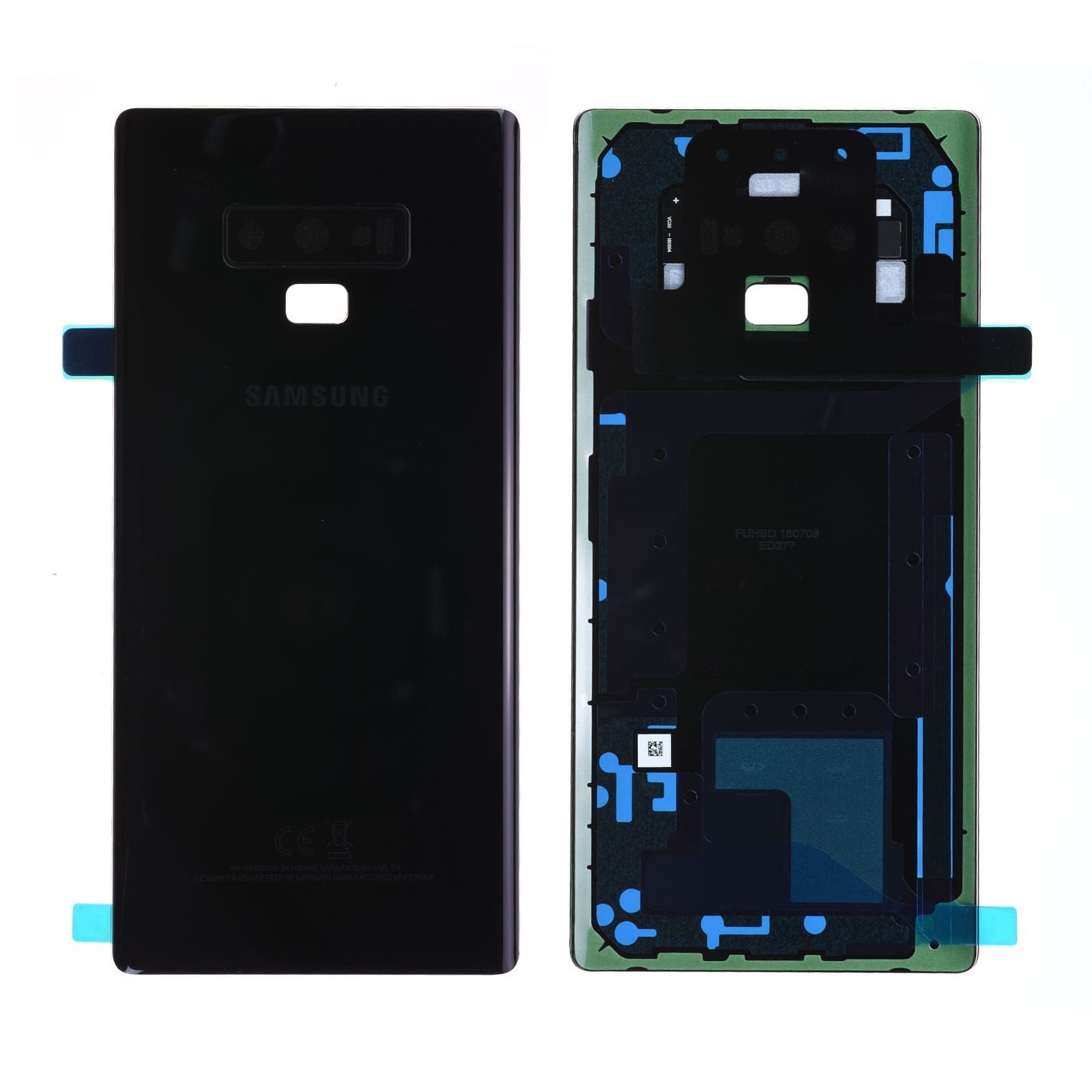 Vitre arrière Samsung Galaxy Note 9 (N960F) Noir Profond Origine