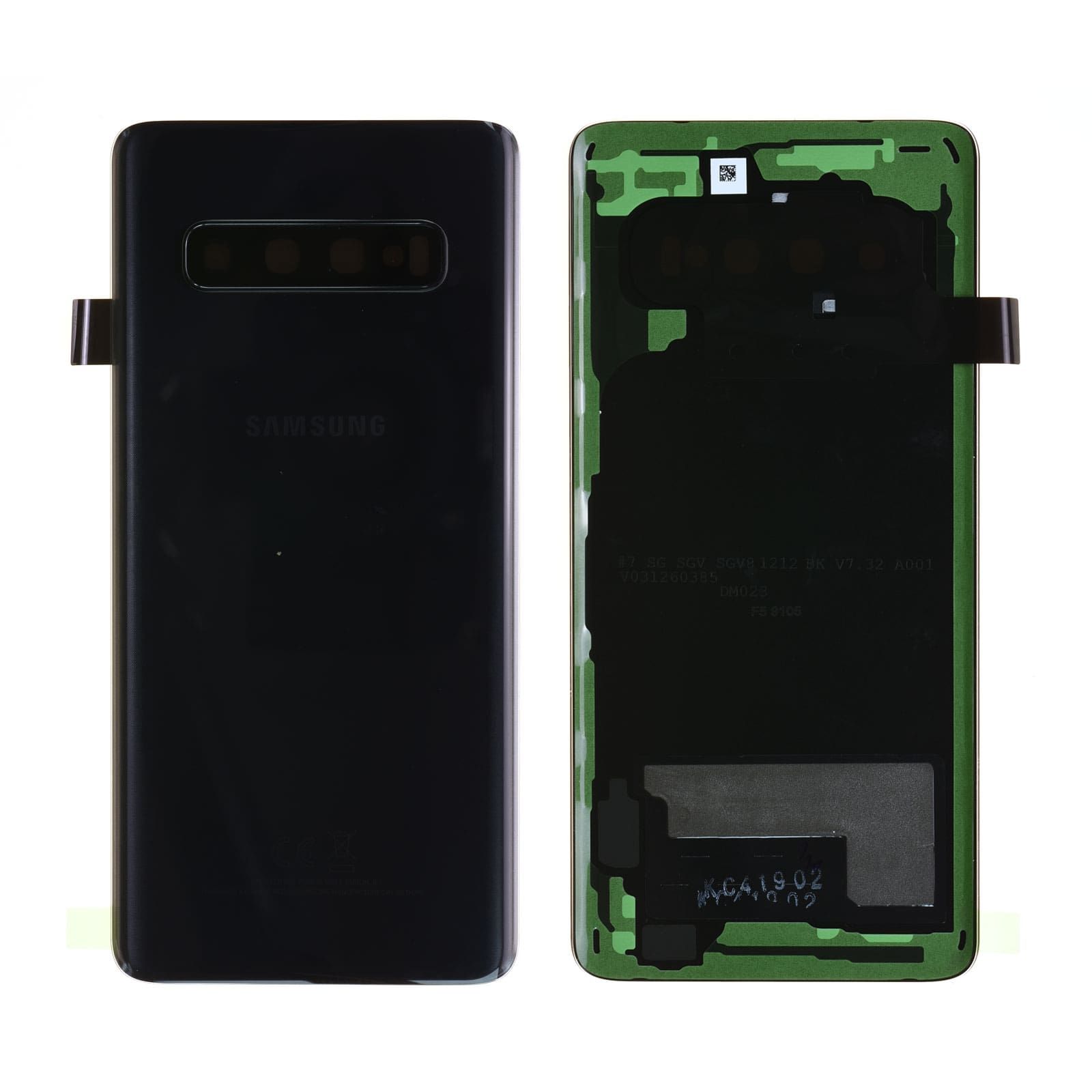Vitre arrière Samsung Galaxy S10 (G973F) Noir GH82-18378A Origine
